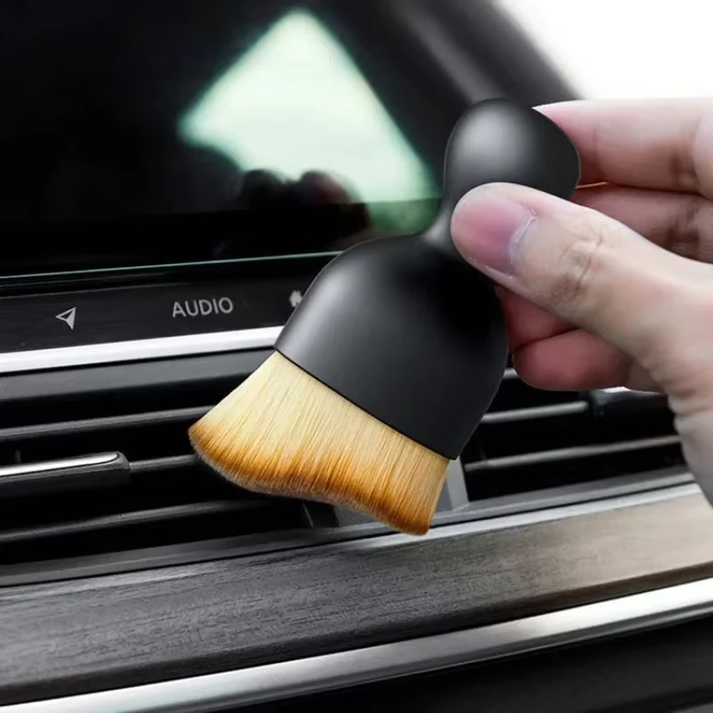 Artificial Car Brush Car Interior Detailing Tool Soft Brush For Dusting Air Vents 2