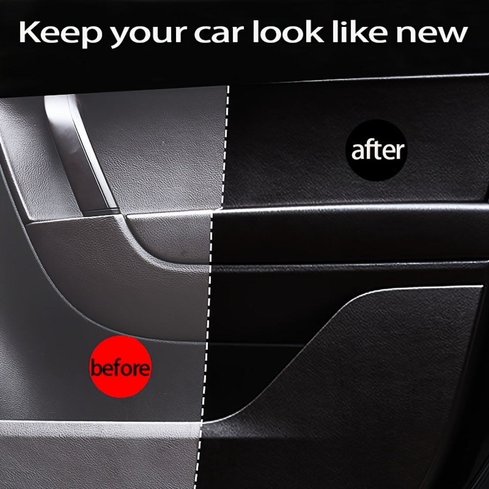 Plastic Restorer Car Gloss Renovator Leather Restore Longlasting Auto Polish Cleaning Product 2