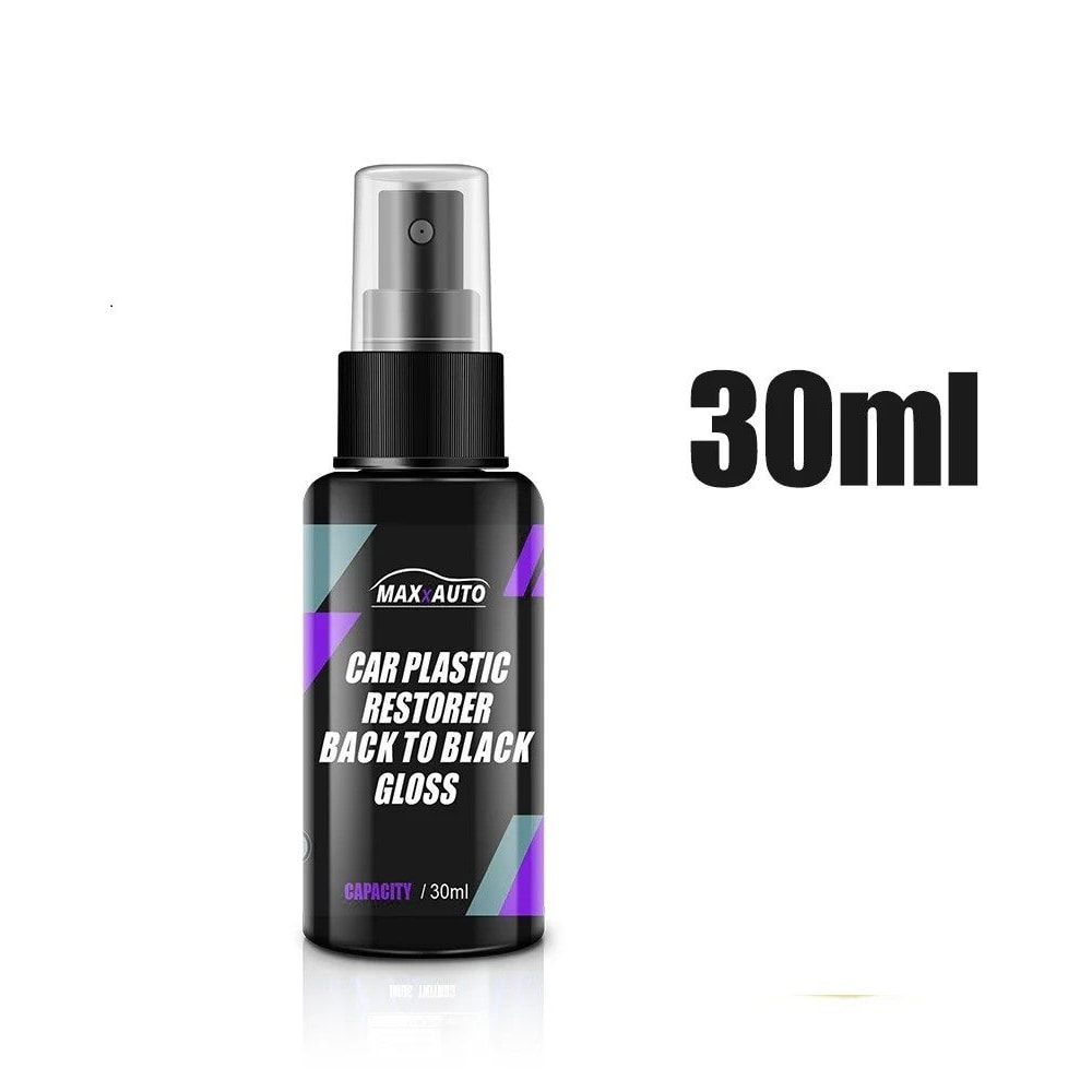 Plastic Restorer Car Gloss Renovator Leather Restore Longlasting Auto Polish Cleaning Product 6