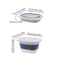 Folding Collapsible Plastic Laundry Basket Large Pop Up Bathroom Dirty Clothes Storage Container 4