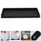 Compact Black Silicone Bathroom Vanity Tray For Jewelry Perfume Pressed Powder Storage Daily Use 2