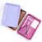 Colorful Stainless Steel Nail Tray Multifunctional Desktop Storage For Nail Art Nail Tools Tray For 2