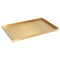 Gold Plate Modern Metal Rectangle Storage Tray for Cosmetic and Jewelry Display Stainless Steel Tray