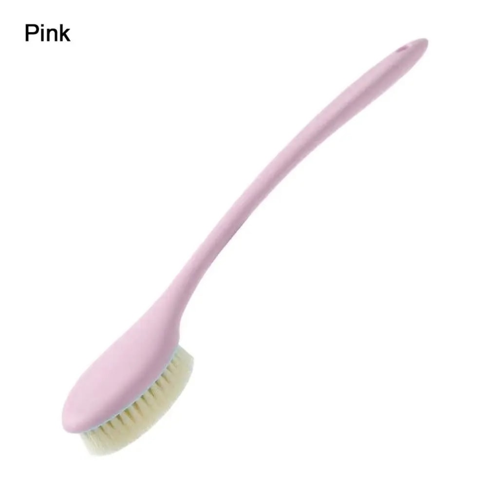 Soft Bristled Long Handled Bath Brush For Back Scrub And Mud Removal 6