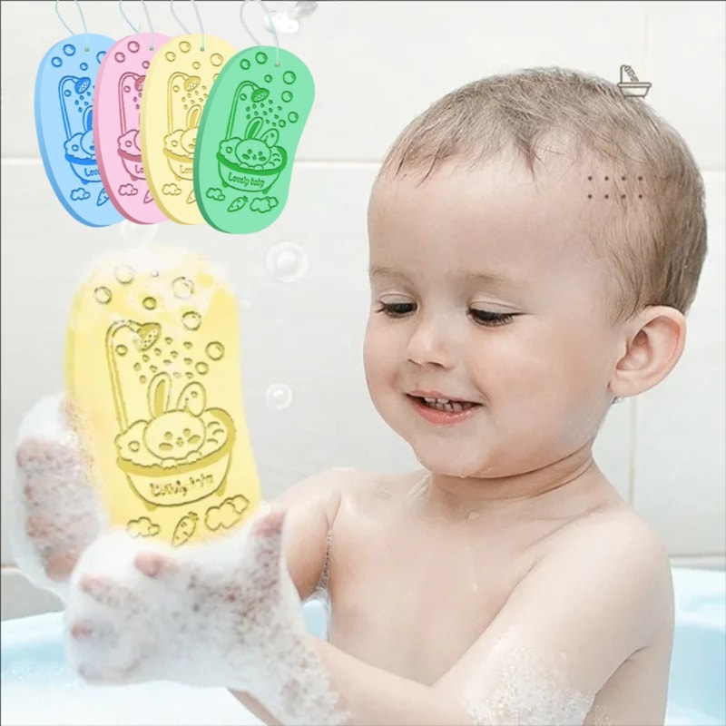 Relax Exfoliating Sponge Soft Bath Sponge Body Scrub Bast Wisp Massage Brush Skin Care