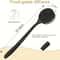 Soft Skin Massager For Men And Women Long Handle Back Scrubber Brush For Bath Spa 4