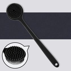 soft skin massager for men and women long handle back scrubber brush for bath spa