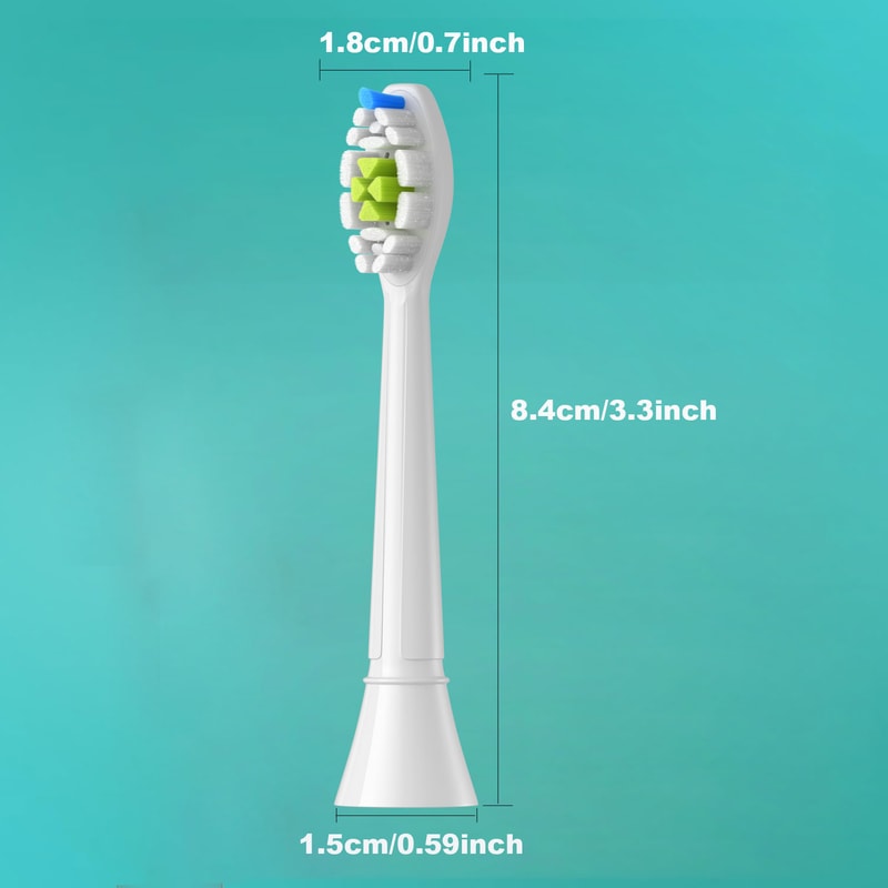 Replacement Toothbrush Heads For Philips Soft Electric Brush Compatible Pack 5
