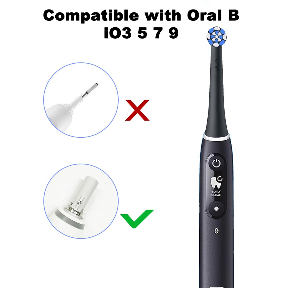 Compatible Replacement Toothbrush Heads for Oral Electric Toothbrush