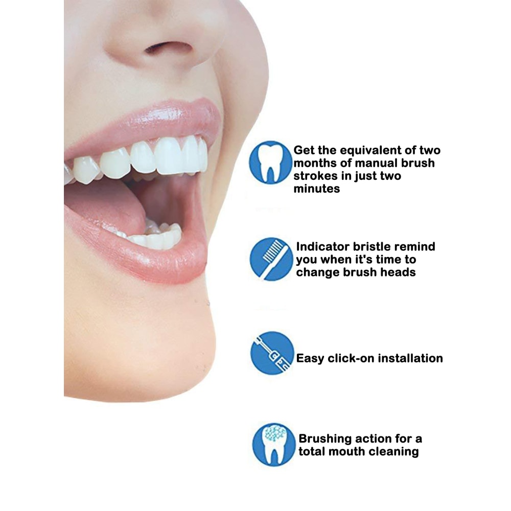 Compatible Replacement Toothbrush Heads for Oral Electric Toothbrush