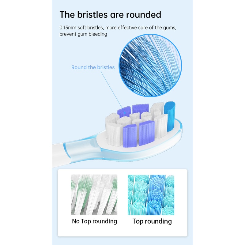 Replacement Brush Heads for Philips Sonic Electric Toothbrush