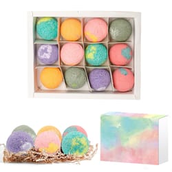 natural organic bath bombs mini handmade bathing bombs gift set for moisturizing dry skin relaxation