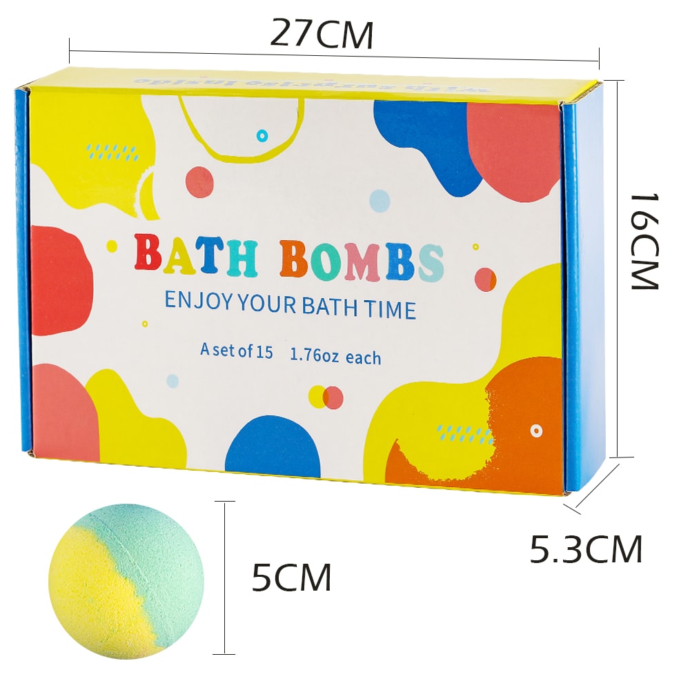 Kids Bath Bombs Gift Set Bath Bombs For Kids With Surprise Inside Organic Natural Kids Bubble Bath 4