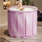 Portable Folding Bathtub Simple Bathtub Longlasting Durable Thick Adult Bathtub With Temperature Co 6