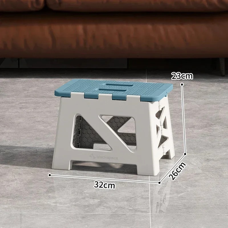 Portable Plastic Folding Stool Low Anti Slip Chair Outdoor Fishing Camping Household Simple Childre 5