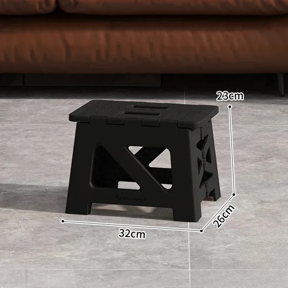 Portable Plastic Folding Stool Low Anti Slip Chair Outdoor Fishing Camping Household Simple Childre 6
