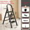 Small Portable Foldable Household Ladder Multipurpose Telescopic Four Step Ladder Multifunctional I 6