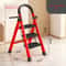 Small Portable Foldable Household Ladder Multipurpose Telescopic Four Step Ladder Multifunctional I 5