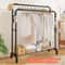 Floor Standing Metal Clothes Rack Detachable Storage Easy To Assemble Convenient Clothes Rack 2