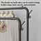 Floor Standing Metal Clothes Rack Detachable Storage Easy To Assemble Convenient Clothes Rack 4
