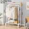 Floor Standing Metal Clothes Rack Detachable Storage Easy To Assemble Convenient Clothes Rack 8