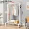Floor Standing Metal Clothes Rack Detachable Storage Easy To Assemble Convenient Clothes Rack 6