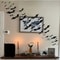 Waterproof 3D Black Bats Wall Decor Halloween Wall Art For Home Or Party 1