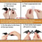 Waterproof 3D Black Bats Wall Decor Halloween Wall Art For Home Or Party 2