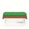 Disposable Rectangular Pixel Tablecloth For Party Event Home Decoration Green Lawn Table Runner 2