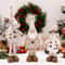 Christmas Decorations Santa Snowman Reindeer Plush Dolls Adjustable Extendable Indoor Tabletop Orna 1