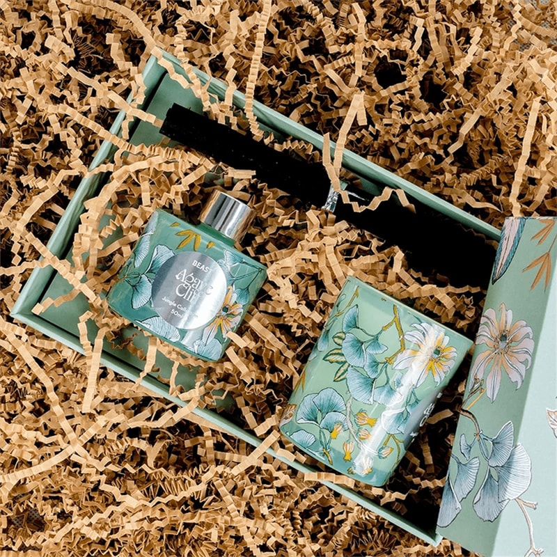 Multiple Colorful Shredded Paper Gift Box Filler Crinkle Cut Wedding Birthday Party Packaging