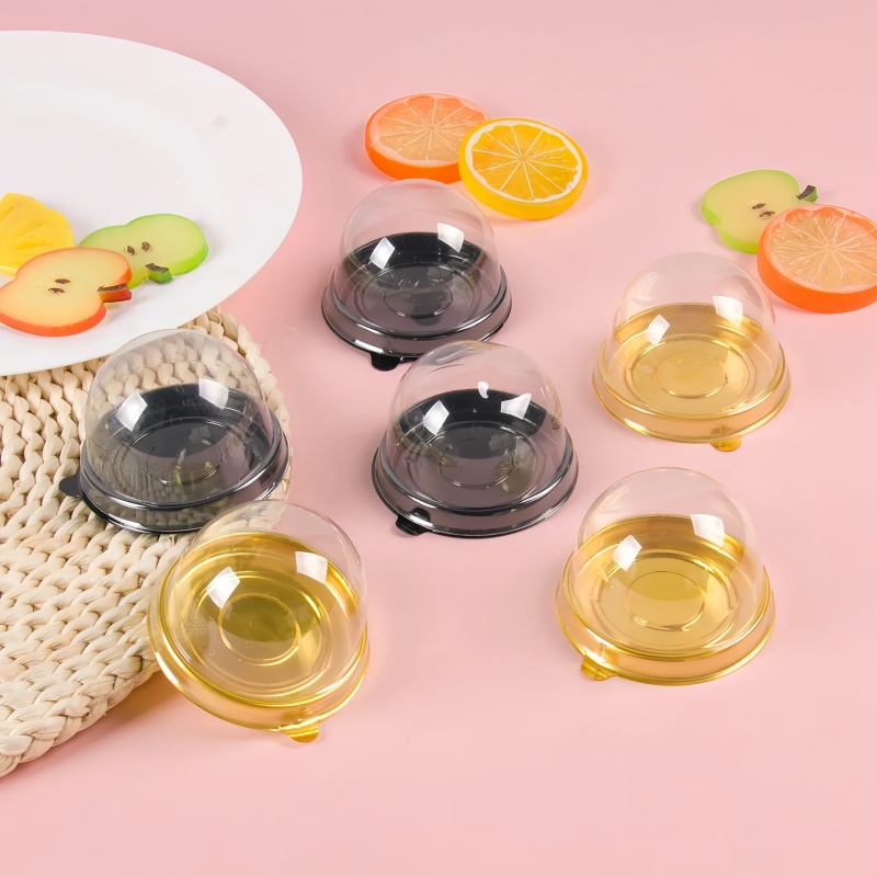 Plastic Cake Boxes for Party Supplies Gift Packaging Weddings Birthdays Desserts and Baking Decorations