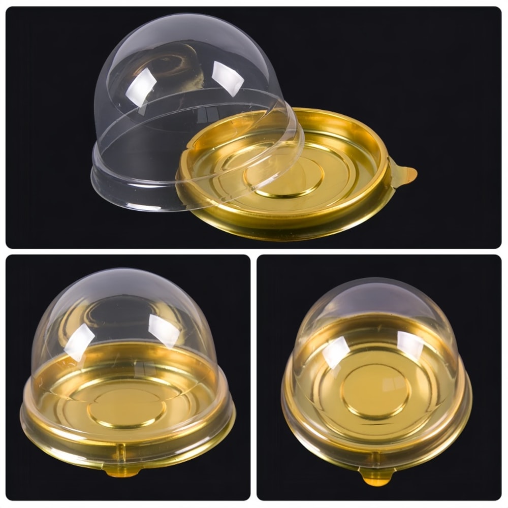 Plastic Cake Boxes for Party Supplies Gift Packaging Weddings Birthdays Desserts and Baking Decorations