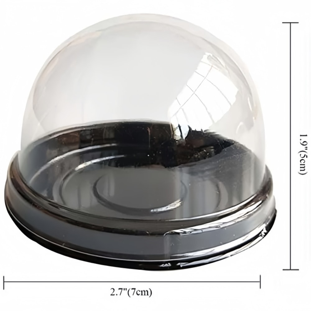 Plastic Cake Boxes for Party Supplies Gift Packaging Weddings Birthdays Desserts and Baking Decorations