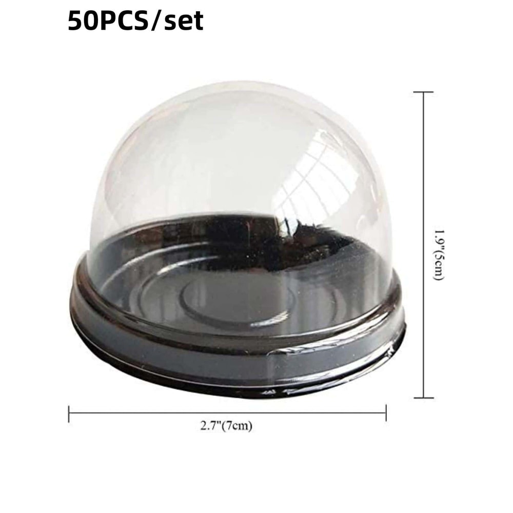 Plastic Cake Boxes for Party Supplies Gift Packaging Weddings Birthdays Desserts and Baking Decorations