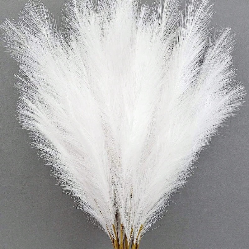 Large Pampas Tree Branches Artificial Reeds Tall Plush Faux Grass For Wedding Decoration 9