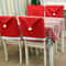 Festive Holiday Decorations for Home and Party Christmas Chair Covers Durable Seat Protectors