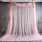 Sheer Wedding Backdrop Curtains for Baby Shower Photography Party Decor