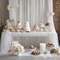Sheer Wedding Backdrop Curtains for Baby Shower Photography Party Decor