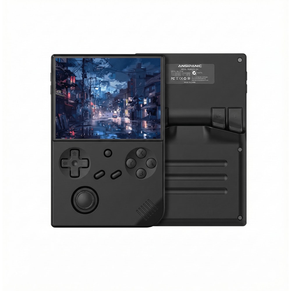 IPS Handheld Game Console RGB Lighting Joystick Video Output Streaming RG Ebook Player 0