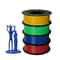 EcoFriendly 3D Printer Filament Rolls Good Toughness Mix Color 0