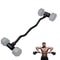 Home Fitness Adjustable Dumbbell Converter to Barbell Set and Kettlebell with Weight Barbell
