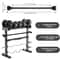 Home Fitness Adjustable Dumbbell Converter to Barbell Set and Kettlebell with Weight Barbell