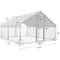 Outdoor Chicken Coop Walkin Poultry Cage Large Metal Chicken Coop Run With Waterproof And AntiUltra 5
