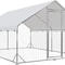 Outdoor Chicken Coop Walkin Poultry Cage Large Metal Chicken Coop Run With Waterproof And AntiUltra 6