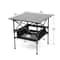 Folding Table and Chairs Set for Indoor and Outdoor Use, Perfect for Camping, Picnics, BBQs, Parties, and Patios