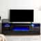 Electric Fireplace TV Stand With Living Room Furniture LED Light Entertainment Center Modern Wood T 0