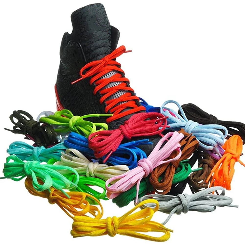 Round Shoelaces For Basketball Sneakers Nonslip Sport Running Strings Casual Shoes For Men And Wome 5