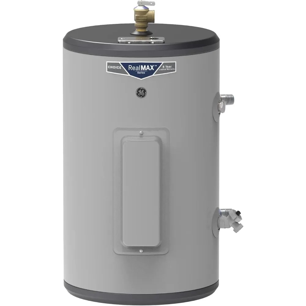 Versatile Plug and Play Electric Water Heater with Adjustable Thermostat New Upgrade Installs Easily