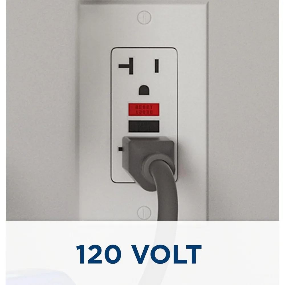 Versatile Plug and Play Electric Water Heater with Adjustable Thermostat New Upgrade Installs Easily